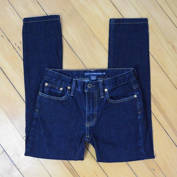 Ralph Lauren Challenge Cup Blue Label Women Jeans 27x26 - Picture 1 of 9